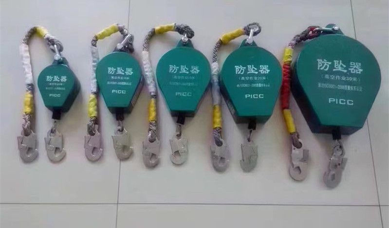 不同型號(hào)工業(yè)防墜器展示